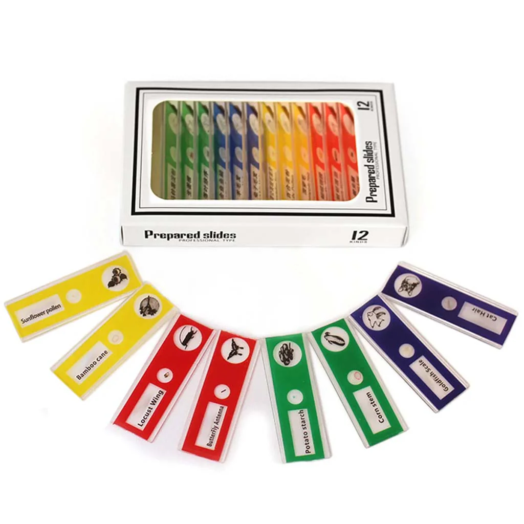 סט שקופיות למיקרוסקופ